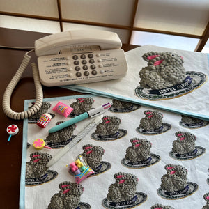 Usagi Cake placemat and napkin set